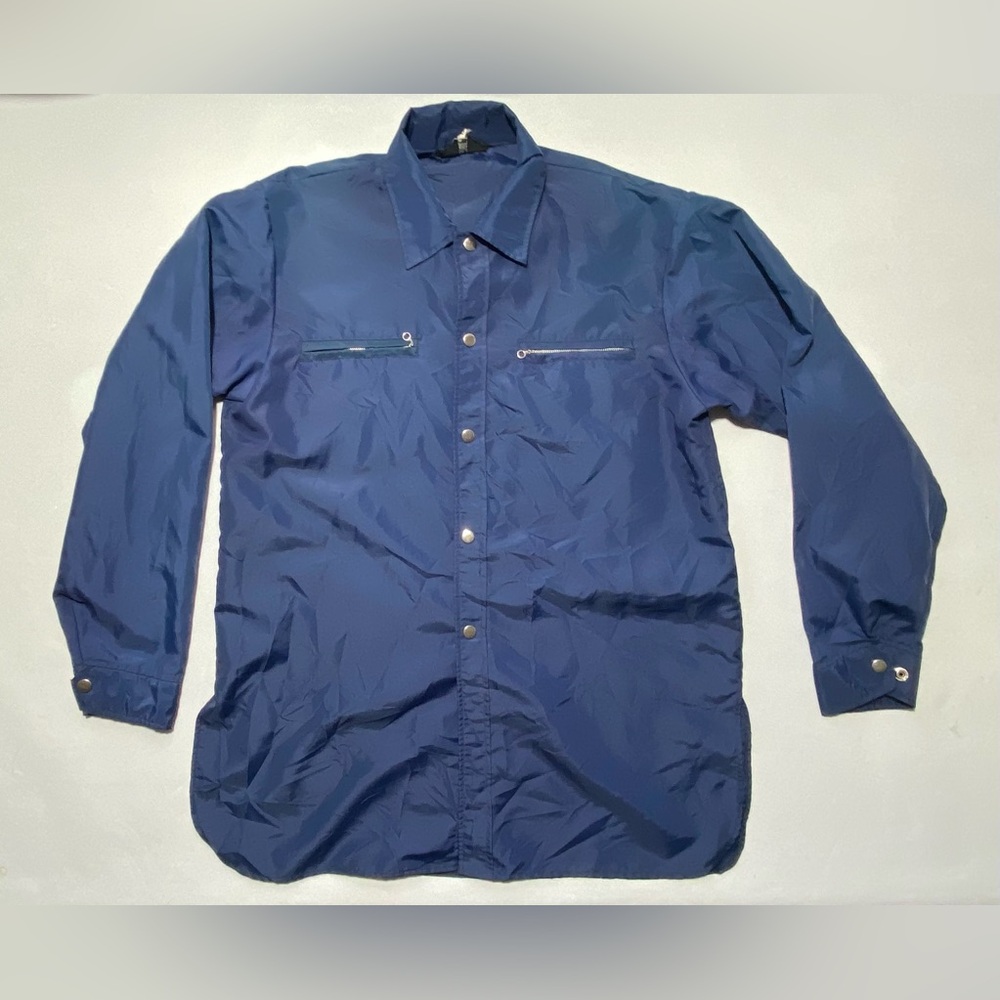 GOOD Vintage- Size L Mens Briarcliff Long Sleeve Water Repellent Nylon Jacket
